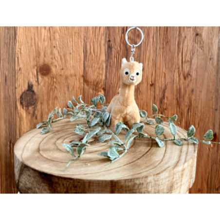 Schlüsselanhänger Alpaka