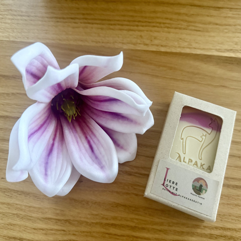 Alpaka Keratin Seife fest