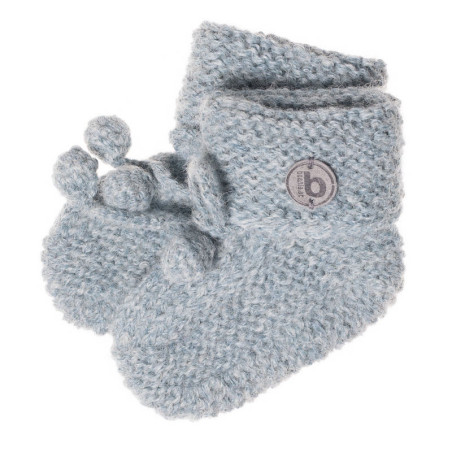 Babyschuhe aus Alpakawolle