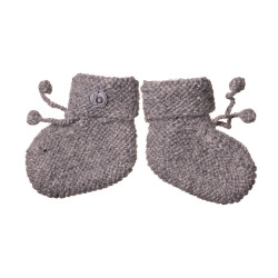 Babyschuhe aus Alpakawolle